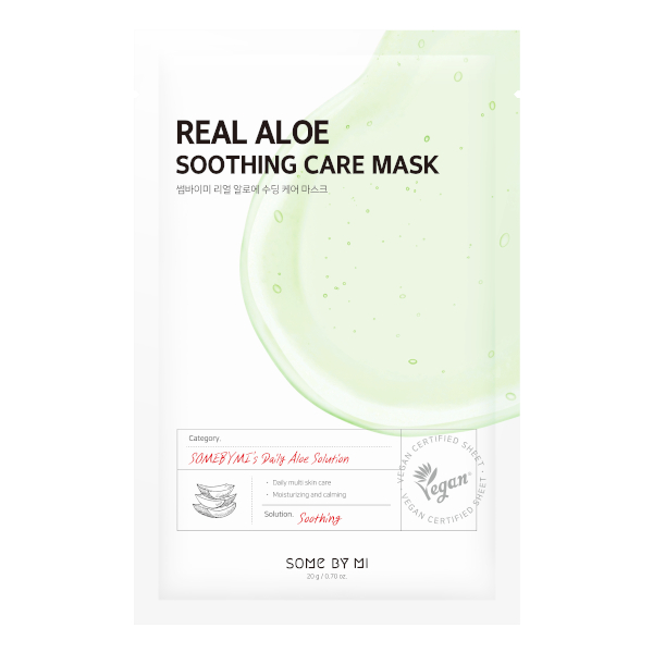 SOME BY MI - Real Aloe Soothing Care Mask - 1stuk Top Merken Winkel